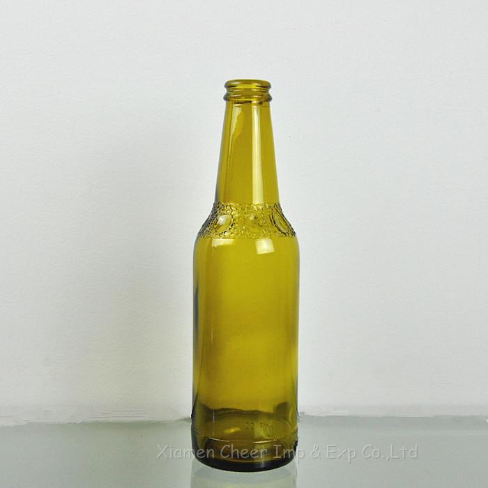 330ml glass drinking bottle