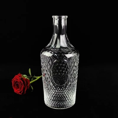 Spritflaska Svart Och Vit